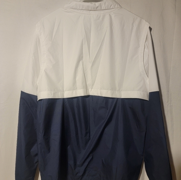 Nike On Field West Virginia Coaches 1/2 Zip Windbreaker CQ5136-100 Size Med - Picture 2 of 6